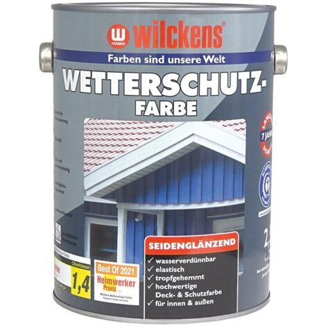 wilckens Wetterschutzfarbe 2,5l, anthrazitgrau