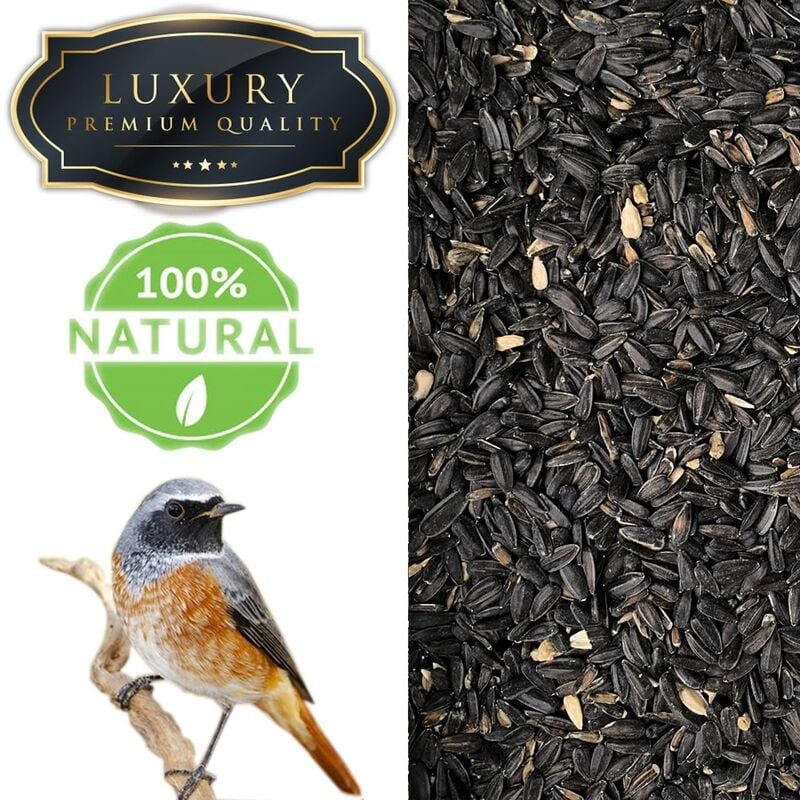 

Wild Birds Bird Food Semillas de girasol 25 KG rayado PREMIUM 4-Seasons Grains Bird Food Winter Scatter Food Wild Bird Food