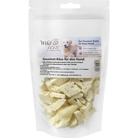 Wild & Fein Gourmet Käsesnack, gefriergetrocknet - 100 g