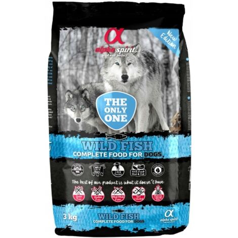 WILD FISH ALPHA SPIRIT Hundetrockenfutter FISCH 3 kg