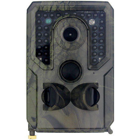 Wildkamera Bluetooth Wildkamera mit IR-LEDs Nachtsicht 15m,LCD Jagdkamera mit Bewegungsmelder 0,2s Trigger und IP66 Wasserdicht für Jagd und Tierbeobachtung