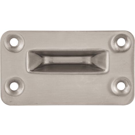 WILKA Bodenschließmulde 9651, 100 x 56 x 4 mm, Edelstahl