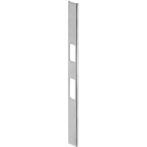 WILKA Flachschließblech U-Schließblech Edelstahl matt käntigBreite 24 x Länge 380 mm DIN links / rechts