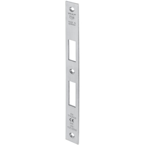 WILKA Schließblech P662, flach/eckig 270 x 24 x 3 mm, Edelstahl