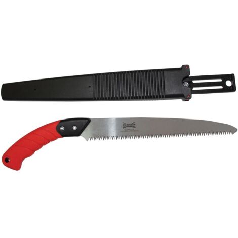 Wilkinson Sword Tree Branch Hedge Cutting Pruning Saw & Holster 32cm