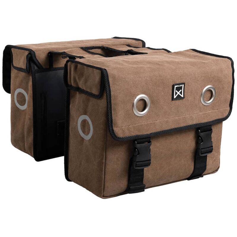 

Alforjas para bicicleta 46 L marrón - Marrón - Willex