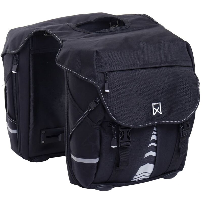 

Alforja para bicicleta 1200 50 L negro 13611 - Negro - Willex
