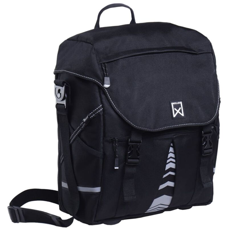

Alforja para bicicleta XL 1200 25 L negro 13511 - Negro - Willex