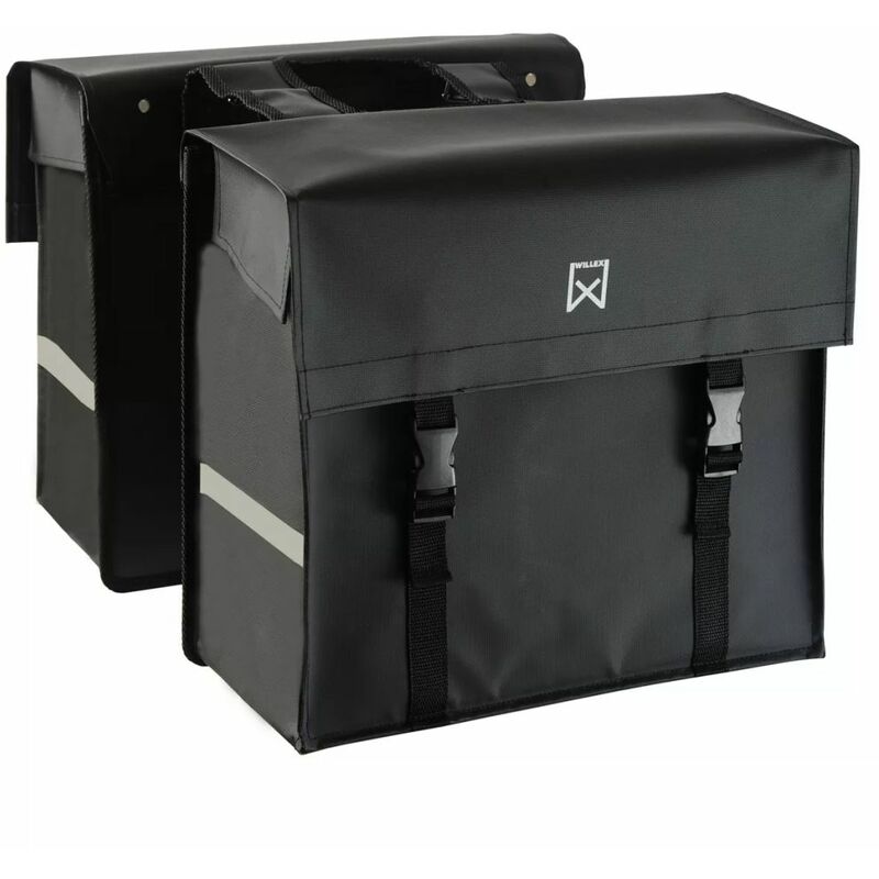 

Willex Alforjas de taurpaulin para bicicleta 40 L negra mate