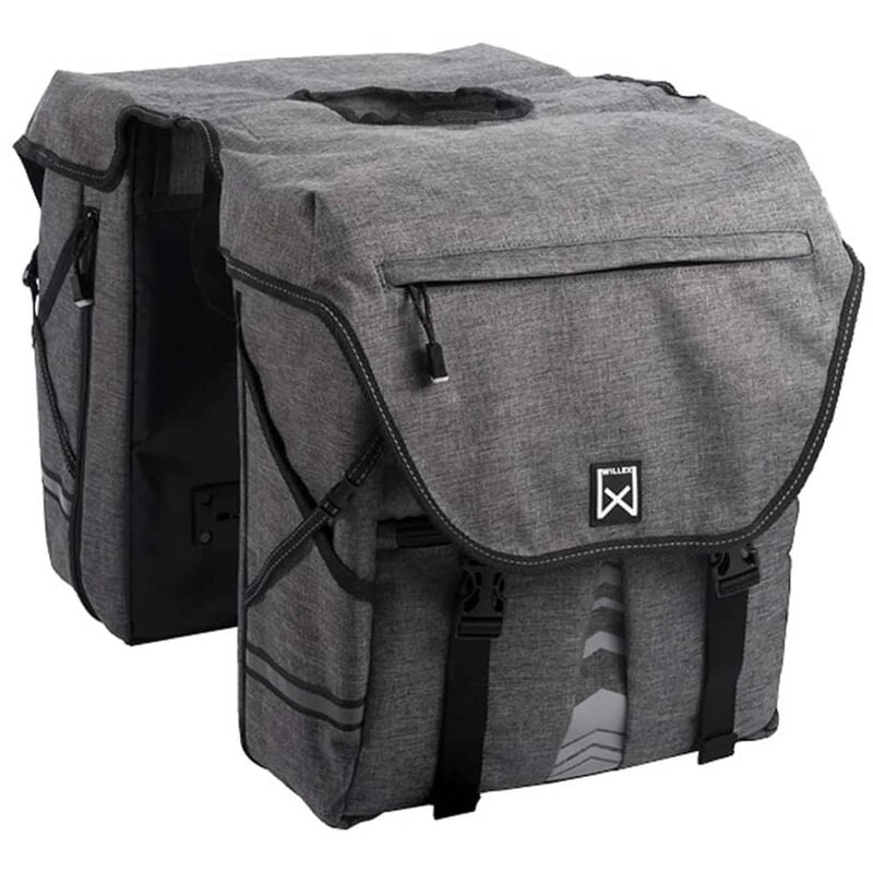

Alforjas para bicicleta 1200 50 L gris antracita 13613 - Gris - Willex