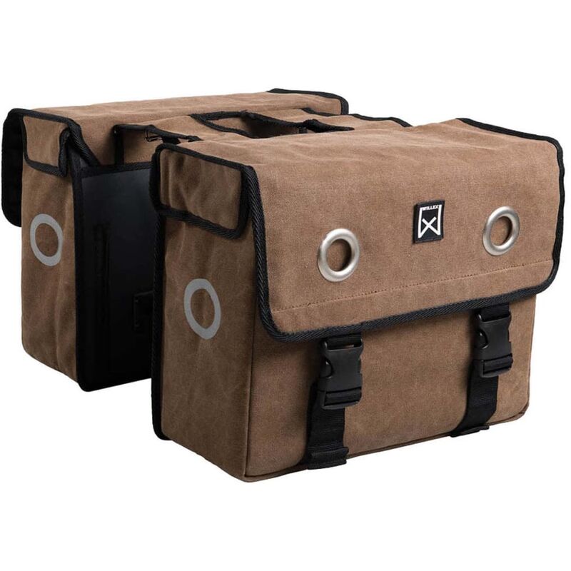 

Willex Alforjas para bicicleta 46 L marrón