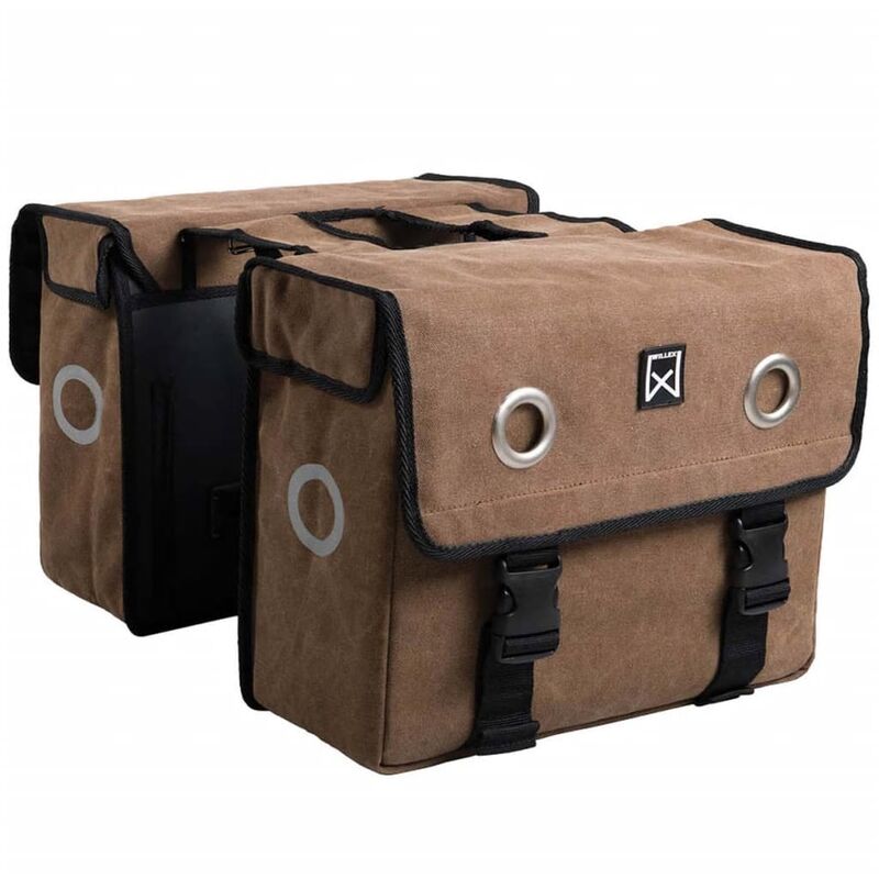 

Willex Alforjas para bicicleta 52 L marrón