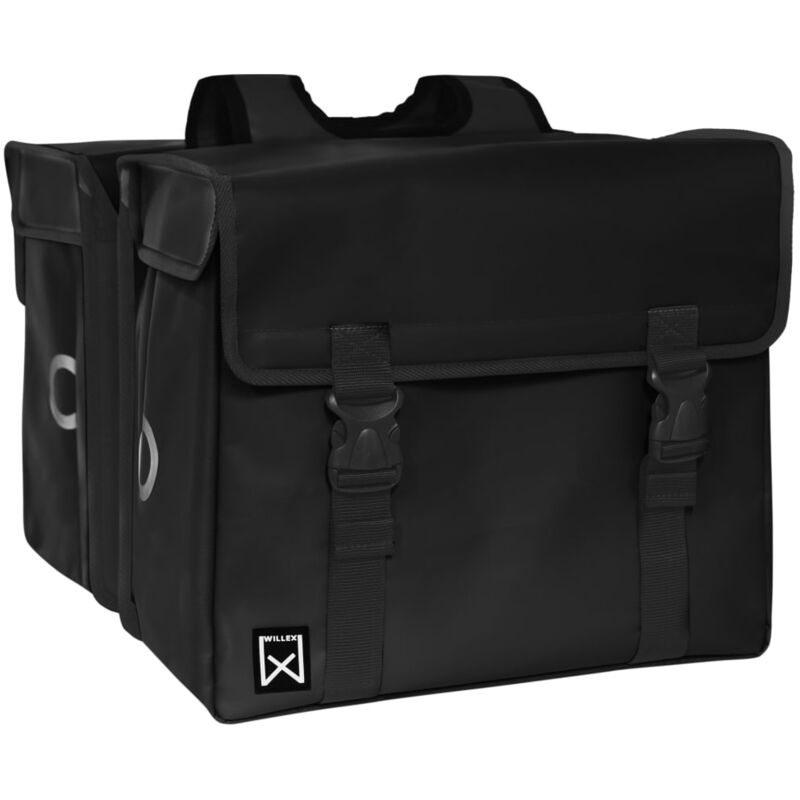 

Alforjas para bicicletas Tarpaulin negro mate 52 L - Negro - Willex