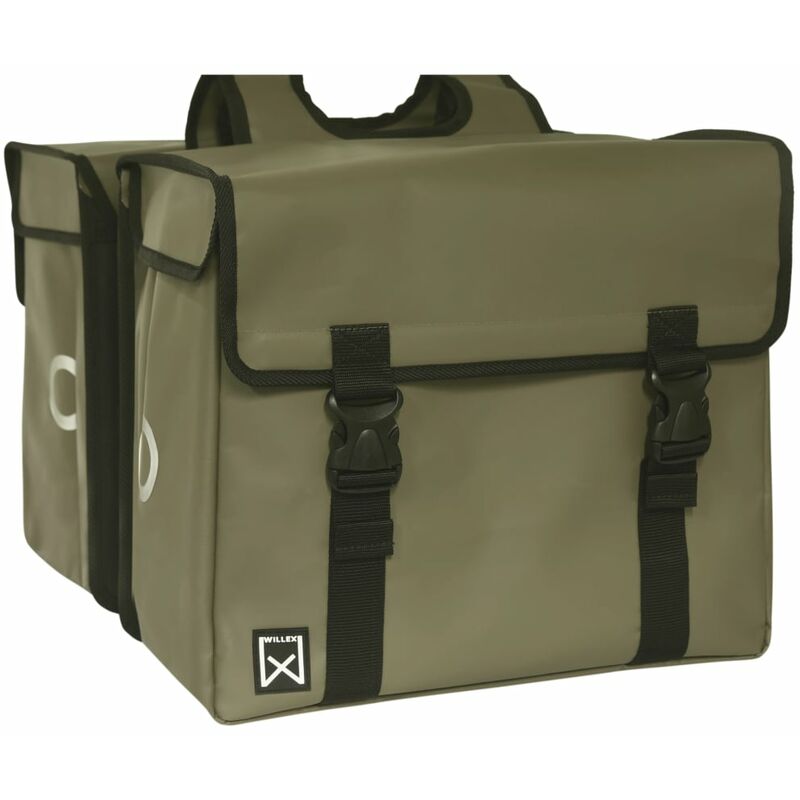 

Alforjas para bicicletas Tarpaulin verde oliva 40 L - Verde - Willex