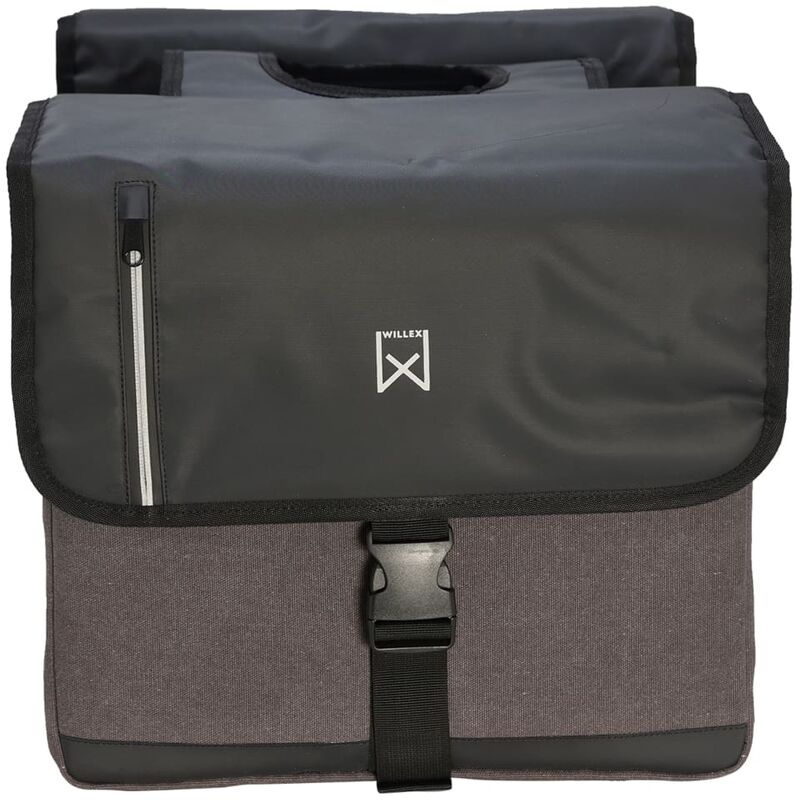 

Willex Bolso doble de ejecutivo negro y gris 30 L - Gris