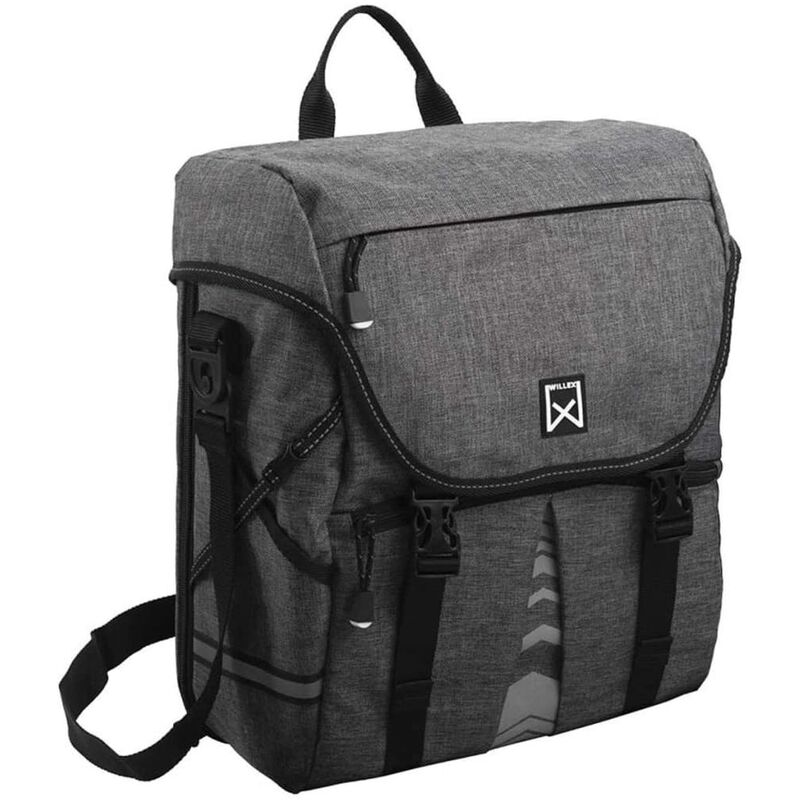 

Alforja para bicicleta 1200 14 L gris antracita - Gris - Willex