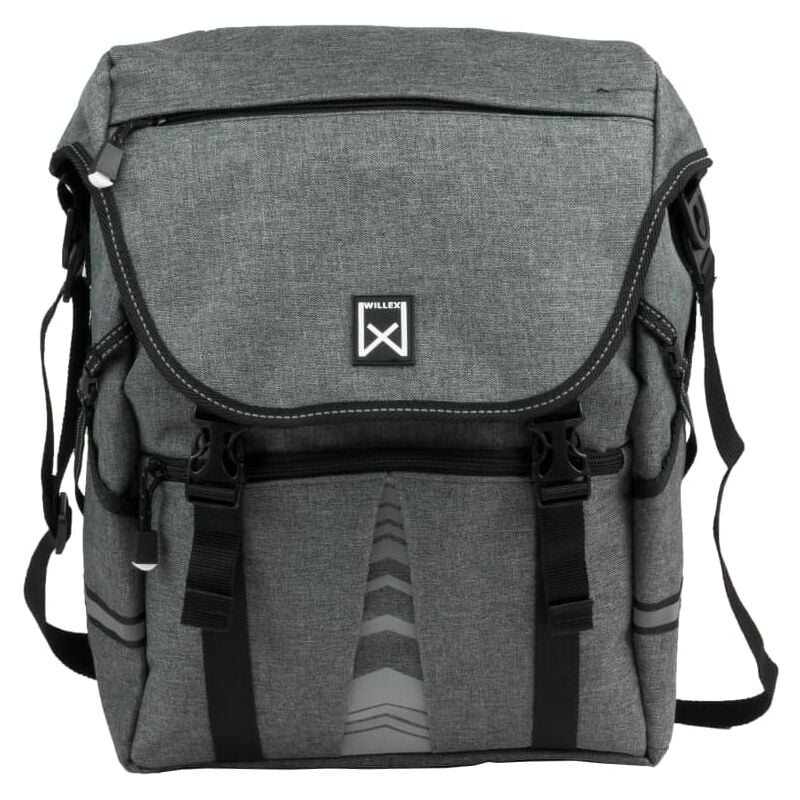 

Willex Bolso para manillar de bicicleta 1200 25 L gris antracita 13513