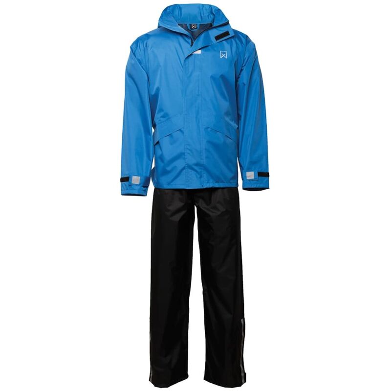 

Chaqueta y pantalón impermeables talla S azul y negro 29143 - Azul - Willex
