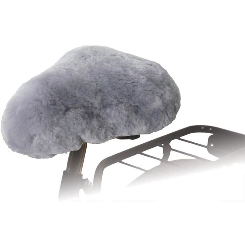 

Funda de montura de bicicleta de piel de oveja gris 30135 - Gris - Willex