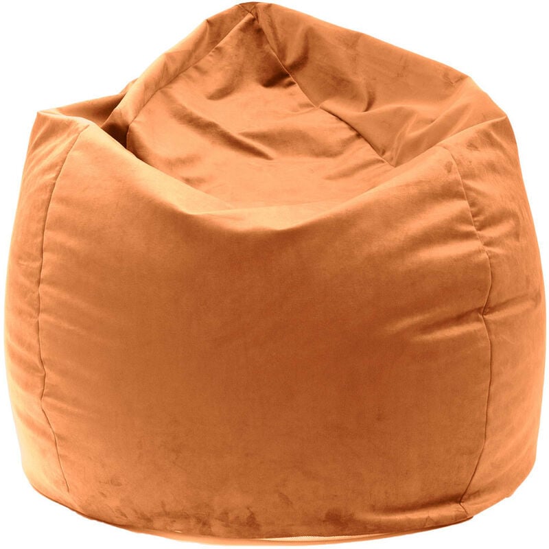 Pouf poire - terracotta - Jumbo Bag - 14200v-78 - orange