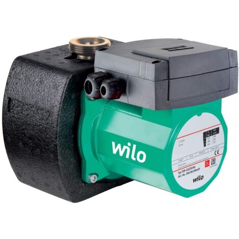 Wilo Nassläufer-Standardpumpe TOP-Z25/10, 1x230V, PN6/10, G 1½″, 180W