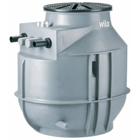 Wilo – Station de relevage Drainlift ws 50E Basic – Cuve robuste pour eaux usées – Clapet antiretour – Fixation au sol – Joint DN 100