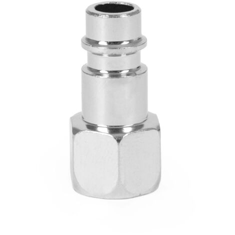 Wiltec – Raccord pour compresseur – Filetage femelle 12,91 mm (¼') – Raccord rapide 12 mm – Connexion stable pour aérographe