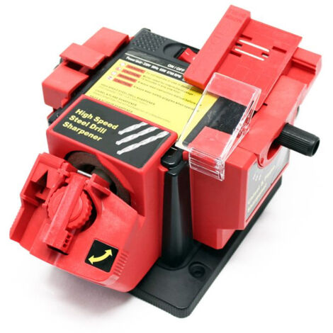 Wiltec – Aiguiseur de forets 95W – Station d'affûtage multifonction pour forets de 3 à 10 mm – Vitesse 6000 tr/min – Angle d'affûtage précis