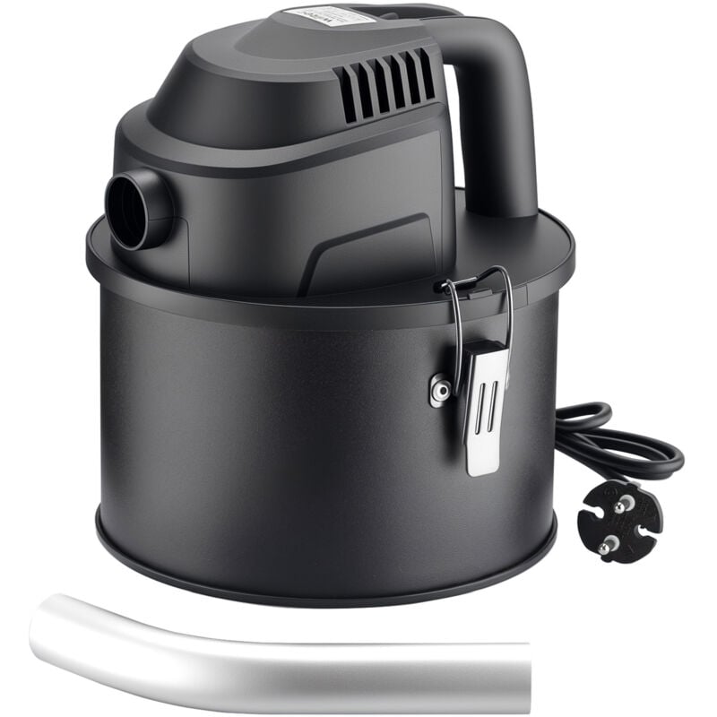 Aspirateur à cendres portable – 600 w, 15 kPa, réservoir 4 l, filtre hepa – Vide cendre cheminée – avec câble 1,5 m et plusieurs certificats - Wiltec