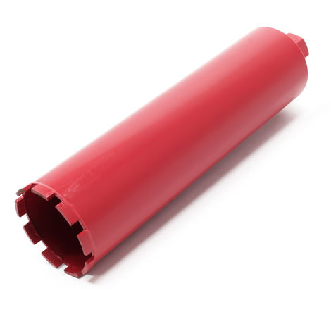Wiltec Broca corona diamantada 108mm broca hueca de perforación mecha diamante saca núcleos taladro corte seco húmedo