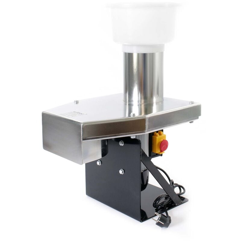 Wiltec - Broyeur électrique en acier 550W 2800tr/min Concasseur de fruits jusqu'à 500 kg par heure Trémie133 cm Pressoir Moulin fruits Roulettes