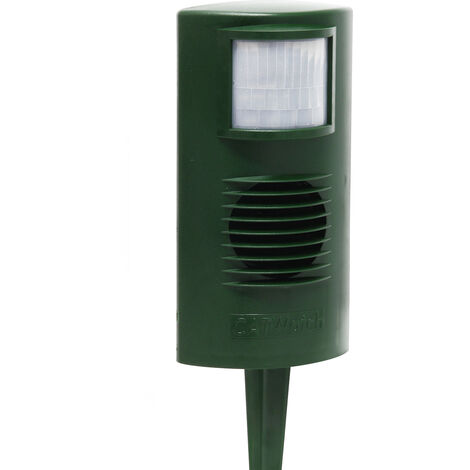 Wiltec Catwatch disuasivo ultrasónico para gato para distribuidor de 125m² de área de protección