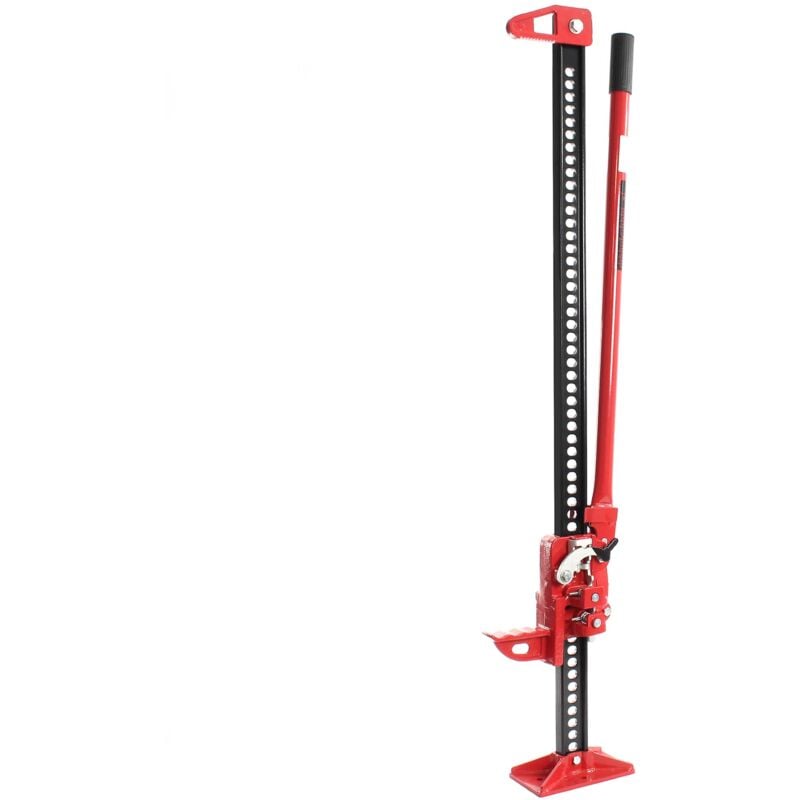 Wiltec - Cric Farm Jack, Charge max. 3000 kg, Hauteur de levage 12,2-105 cm, Cric à crémaillère pour Dépannage Véhicule embourbé – Tout-terrain 4x4