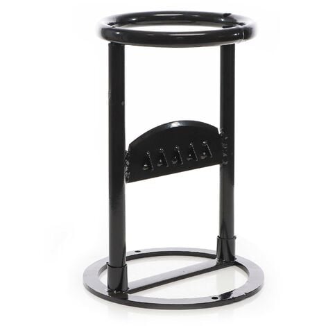 Wiltec Fendeuse de bûche manuelle pour Bois de cheminée tendre et dur jusqu’à Ø 200-205 mm – Montage au sol – Fendeur de bois de chauffage pliable pour Camping, Maison et Jardin