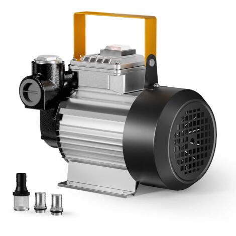 Wiltec Heizöl- und Dieselpumpe Typ04011 230V/550W für 20-60l/min selbstansaugende Heizölpumpe bis 2m mit By-Pass-Ventil gegen Überhitzung