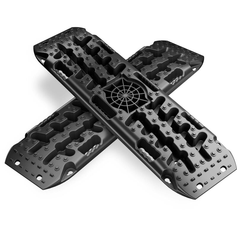 Jeu de plaques de désensablage 1063 x 298 x 66 mm pe-hd & pe-ld, désenlissement, déensablement, aide dégagement sable, suv - Wiltec