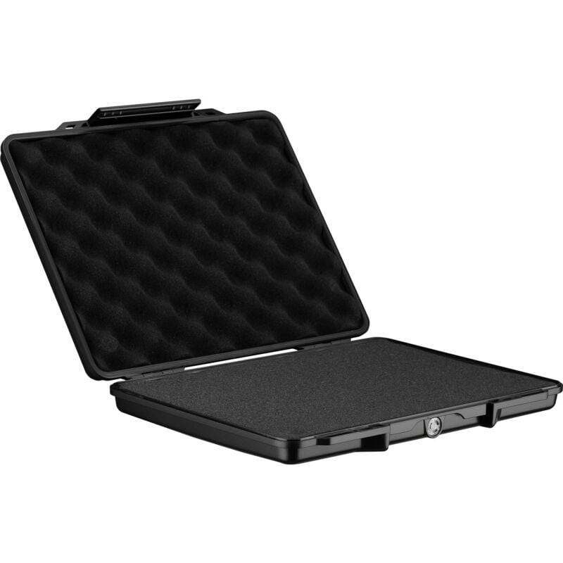 Wiltec - Mallette de transport universelle robuste – 33,2 x 26,1 x 4,9 cm – en abs – Valise de protection pour équipements fragiles et délicats –