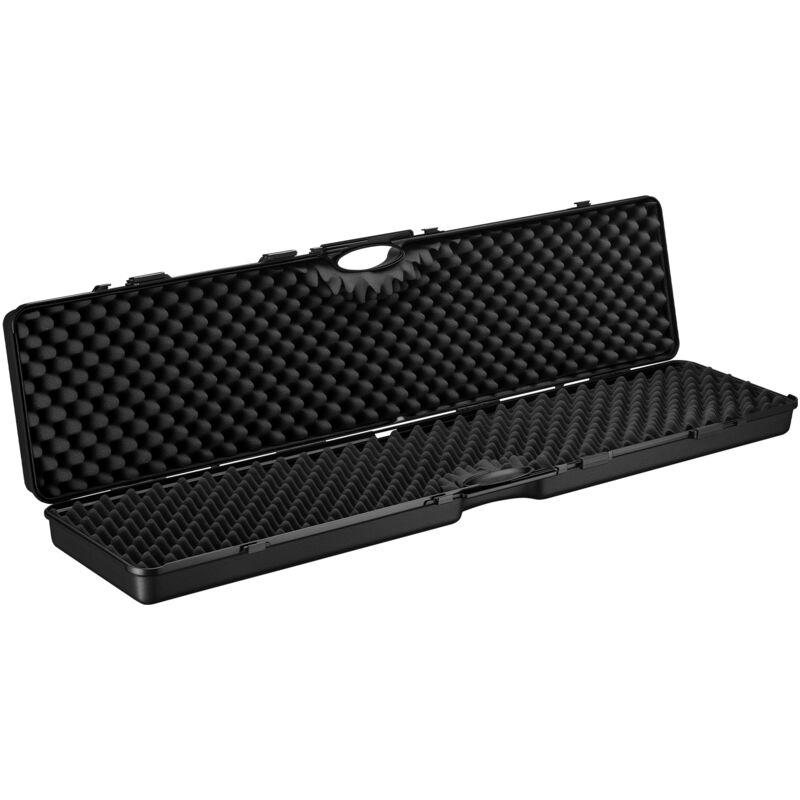 Wiltec - Mallette pour armes – 138 x 34 x 13,5 cm – capacité de charge 50 kg – pour 2 fusils – avec Insert en mousse – Valise croco fusil de chasse,