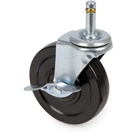 Wiltec – Roulette pivotante Ø 100 mm – Capacité de charge 68 kg – Hauteur réglable 140-350 cm – Largeur max 290 cm – Compatible lève-panneaux XXL