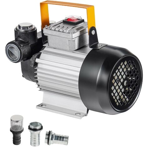 WilTec pompa autoadescante per trasferimento diesel gasolio 20 - 60 l/min 230 V 550 W