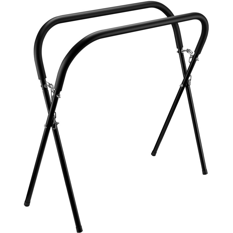 Wiltec Soporte plegable para pintura con capacidad hasta 220 kg, apoyo robusto de acero, diseño con altura ajustable, caballete para pintura