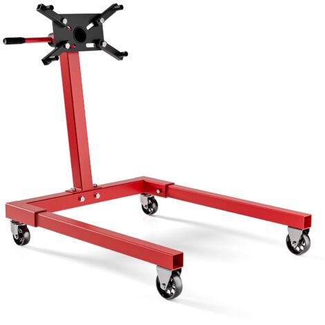 Wiltec – Support moteur 570kg – Réglable pour tous véhicules – Acier – Montage 360° – Points de montage ajustables