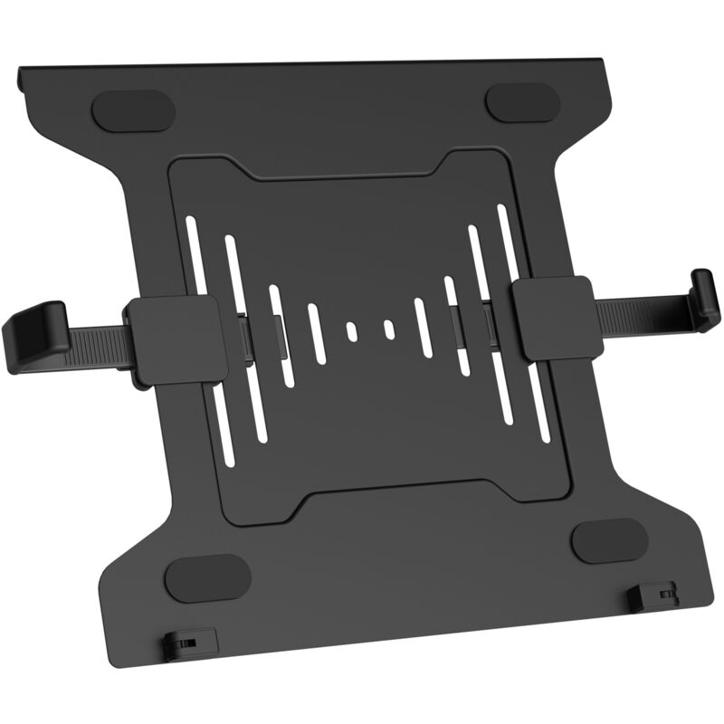 Wiltec - Support Ordinateur portable Noir Ajustable en Acier Compatible vesa 75x75 100x100 mm Ventilé Rebord antidérapant Porte-ordi ergonomique Pour Wiltec - Support Ordinateur portable Noir Ajustable en Acier Compatible vesa 75x75 100x100 mm Ventilé Rebord antidérapant Porte-ordi ergonomique Pour