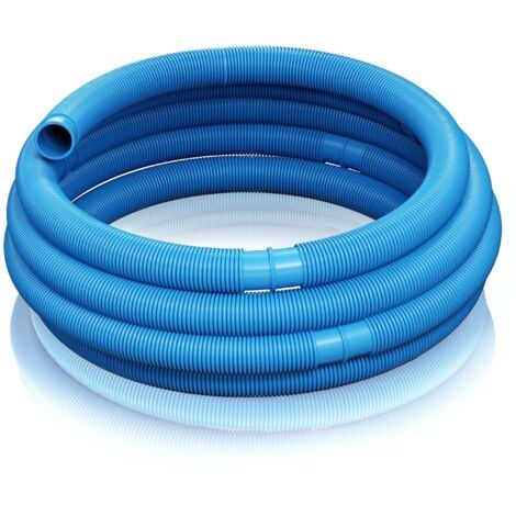 MÈRLETT Wiltec Tubo per piscina blu, 6 m ø 32 mm, sezionabile ogni 1,5 m, galleggiante, in resina 165 g/m Made in EU