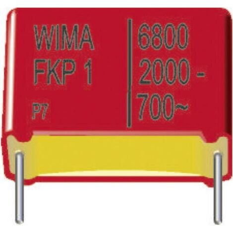 Wima FKP1U024707E00KSSD 1 pc(s) Condensateur à film FKP sortie radiale 0.047 µF 2000 V/DC 10 % 37.5 mm (L x l x H) 41.5 x 17 x 29 mm W37326