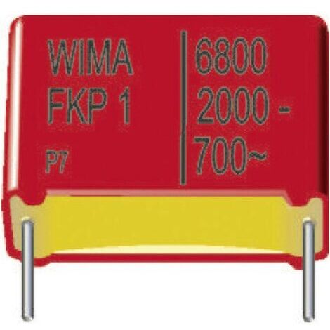 Wima FKP1U026807F00KSSD 1 pc(s) Condensateur à film FKP sortie radiale 0.068 µF 2000 V/DC 10 % 37.5 mm (L x l x H) 41.5 x 19 x 32 mm W30034