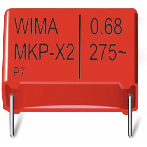 WIMA Folienkondensator, 0,22 UF, 305 V-, radial, RM 15, MKX2AW32204F00KSSD
