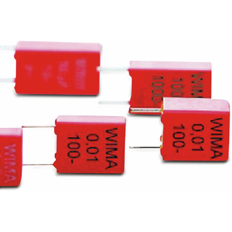 WIMA Folienkondensator, 0,33UF, 63V-, radial, RM 5, MKS2C033301C00JSSD