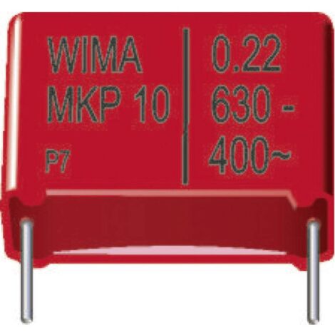 Wima MKP1T034707F00KSSD 1 pz. Condensatore MKP radiale 0.47 µF 1600 V/DC 20 % 37.5 mm (L x L x A) 41.5 x 19 x 32 mm