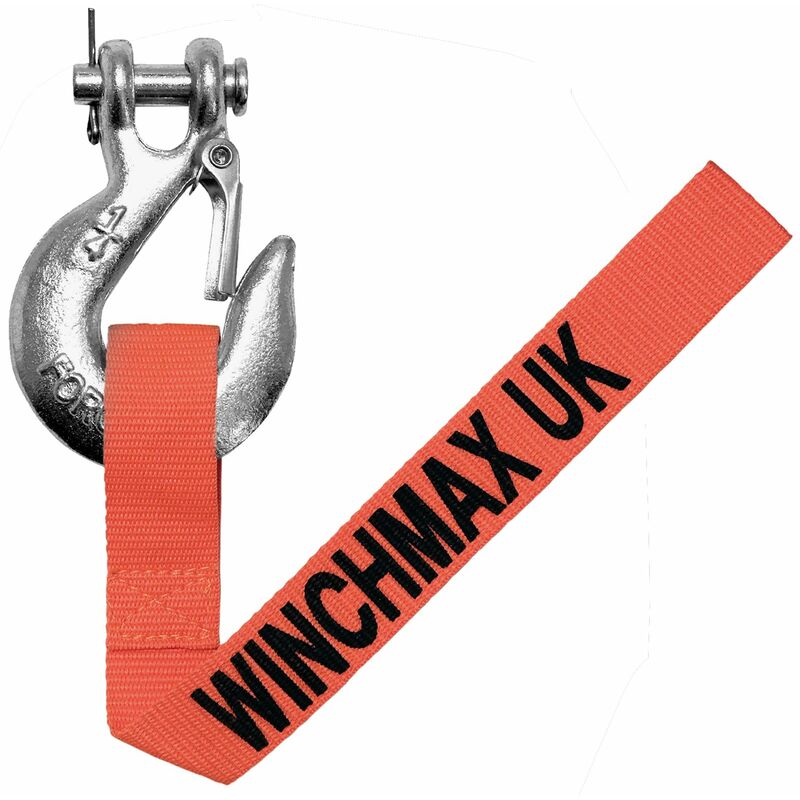 Winch Hook 1/4 inch Clevis Forged G70. Suitable for Winches up to 4,000lb - Winchmax